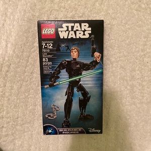NEW Luke Skywalker buildable figure